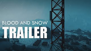 BLOOD AND SNOW Official Trailer 2023 SciFi Horror Movie [upl. by Colb]