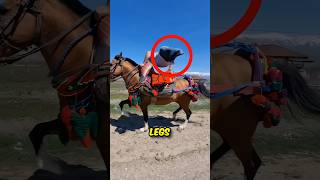 Guy Rides Horse Without Legs 🤯 [upl. by Neih]