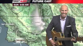 Watch Aaron Perlmans singing weather forecast [upl. by Elayor]