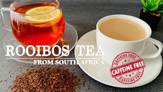 Rooibos Tea from South Africa 🇿🇦  Red Tea  Bush Tea  Red Bush Tea ☕️ Must try in South Africa [upl. by Brezin]