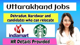 Uttarakhand Jobs Video  12th PassoutGraduatePost Graduate Freshers Eligible [upl. by Leur]