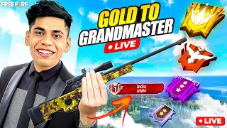 🔴Live Serious Day For TOP 1😡New Season Grandmaster Road to Top1👽🔥Garena Free Fire🔥 [upl. by Amlev247]