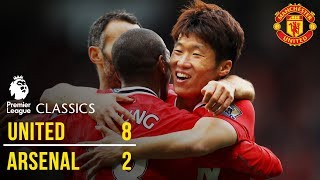 Manchester United 82 Arsenal 1112  Premier League Classics  Manchester United [upl. by Sirrah]