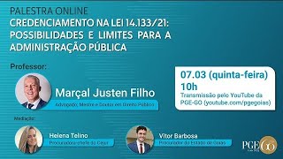 Credenciamento na Lei 1413321 possibilidades e limites para a Administração Pública [upl. by Pierce131]