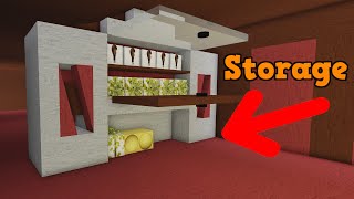 How to Build a Furnish with a Storage  Lumber Tycoon 2 [upl. by Cami]