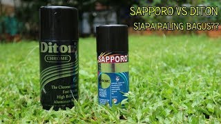 Perbandingan Sapporo chrome vs Diton chromereview hasil [upl. by Boggers]