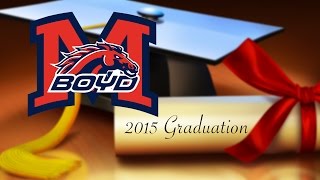 McKinney Boyd High School 2015 Graduation [upl. by Inalawi]