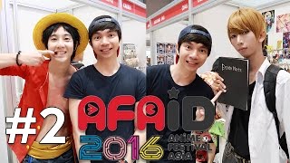 AFAID 2016 2  Anime Festival Indonesia  MiawAug Vlog [upl. by Bluh]