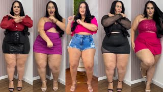 Latest Plus size Fashion for plus size women💖🥰 Curvy haul ❤️ [upl. by Schaffer]