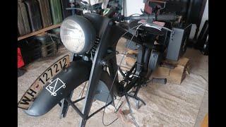 DKW NZ 350 1939 restoration [upl. by Boote393]