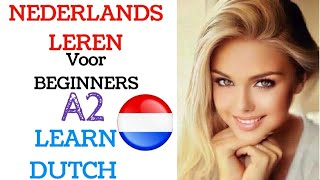 NEDERLANDS LEREN120 dagelijkse Nederlands Zinnen  learn dutch [upl. by Nnylannej]