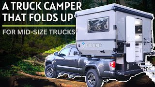 The Folding Truck Camper that Fits a Tacoma  Cube Series [upl. by Cynarra760]