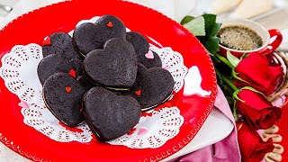 Rosanna Pansinos Vegan Chocolate Heart Whoopie Pies  Home amp Family [upl. by Aneel]