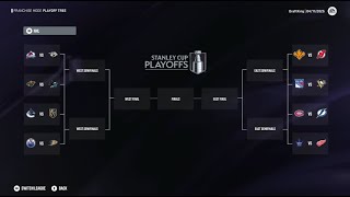 UNREAL FIRST PLAYOFF SERIES vs DEVILS  NHL 24 FRANCHISE MODE  TESTING THE DRAFT  Ep 5 [upl. by Aicitel]