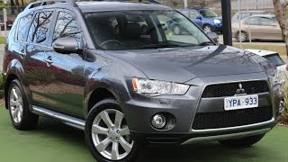 B5476  2011 Mitsubishi Outlander XLS Luxury ZH Auto 4x4 MY12 Review [upl. by Ardnuaek10]