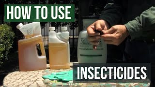 How To Use Insecticides [upl. by Oicaro689]