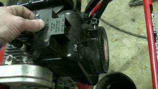 Tecumseh Snow King Carburetor Repair Video on TroyBilt Snow Blower part 4 [upl. by Amatruda]