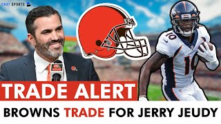 🚨 TRADE ALERT 🚨 Jerry Jeudy Traded To Browns For 2 Late NFL Draft Picks To Broncos  Browns News [upl. by Osborne]