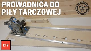 Prowadnica do ręcznej pilarki tarczowej DIY [upl. by Reisinger651]