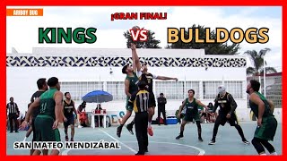 Kings vs Bulldogs  Gran Final de baloncesto  En San Mateo Mendizábal Amozoc Puebla [upl. by Tisman593]