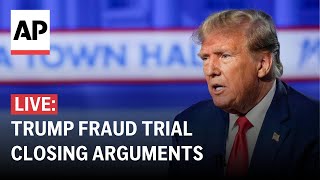 Trump civil fraud trial LIVE Outside the courthouse in New York [upl. by Daughtry]