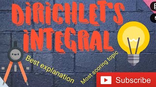 Dirichlets Integral [upl. by Roberts]