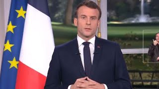 Annonce Macron en intégralité débat 24112020 [upl. by Esemaj]