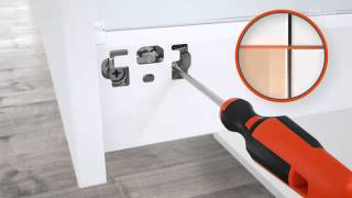 Blum TANDEMBOX antaro Drawer Height Adjustment Instructions [upl. by Adnilim]