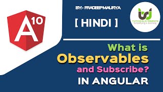 Observables and subscribe in Angular  RxJS Observable  Angular 10 Tutorials in Hindi  Part44 [upl. by Aisanat537]