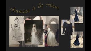 Making a Dress Inspired by the Chemise a la Reine [upl. by Swanhildas]