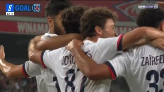 Vitinha Goal Lille vs PSG 02 All Goals and Extended Highlights [upl. by Otreblada]