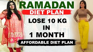 Ramzan Diet Diet Plan To Lose Weight Fast In Hindi 2024 Lose 10 Kgs In 10 Days  DrShikha Singh [upl. by Arihk]