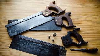 Understanding amp Restoring Antique Hand Saws with Tom Calisto [upl. by Isle]