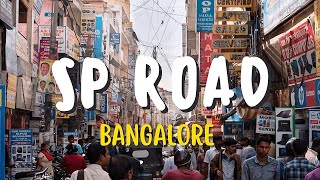 SP ROAD WALK TOUR  Electronics Market in Bangalore  Gaming Laptops Repairs and Services [upl. by Eimrots]