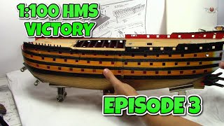 EPISODE 3 HELLER HMS VICTORY BUILD VIDEO [upl. by Yriek]