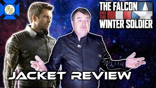 FALCON and WINTER SOLDIER Bucky Jacket Review – Boss Jackets [upl. by Malarkey]