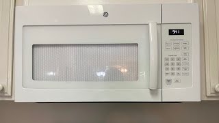 GE General Electric JVM3160DF4WW Microwave Oven [upl. by Jill762]