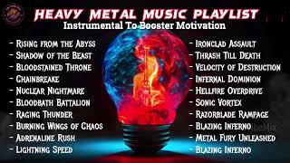 Best Heavy Metal Music Playlist To Boost Motivation 🤘🏻🔥 Powerful Hard Rock Mix 2024 60 Minutes [upl. by Peterson]