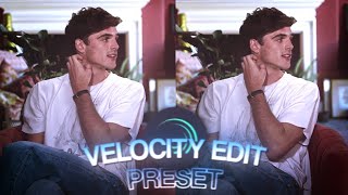 Velocity edit preset  Alight Motion  Tomxxtc™ [upl. by Elam]