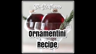 Holiday drink recipe The Very Berry Ornamentini [upl. by Nabla]