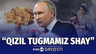 Putinning bayonotlari va G‘azoda otashkesim bo‘yicha yangiliklar — kun dayjesti [upl. by Ahtelrac235]