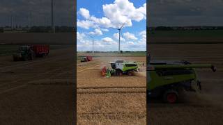 CLAAS LEXION 8700TT mit ein CLAAS CONVIO 1080 Schneidwerk [upl. by Bonns486]