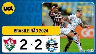 FLUMINENSE 2 X 2 GRÊMIO GOLS DO JOGO VÍDEOS  BRASILEIRÃO 2024 [upl. by Laehcimaj200]