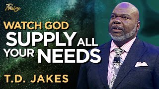 TD Jakes Motivation to Bring Your Needs to God  Praise on TBN [upl. by Cocks]