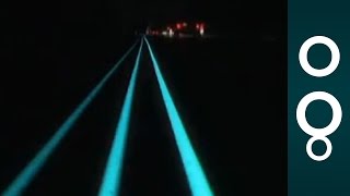 Smart Glowing and Artistic Highway in Netherlands  HiTech [upl. by Reuven]