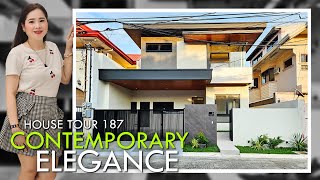 Brand New Luxury Residence in BF Homes Parañaque  House Tour 187 [upl. by Nedgo]