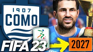 Dalla SERIE B allo SCUDETTO in 6 ANNI con il COMO di FABREGAS  FIFA 23 Carriera Allenatore MOD [upl. by Drofla]