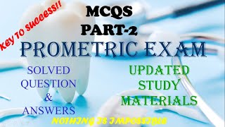 STUDY MATERIALS FOR DENTISTRY DENTAL PROMETRIC EXAM QUESTION amp ANSWERS  qchpexam qchpdentalexam [upl. by Dumond]