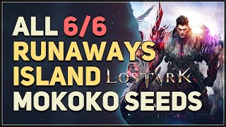 Lost Ark All Runaways Island Mokoko Seed Locations [upl. by Karlene782]