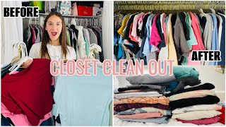 CLEAN AND ORGANIZE MY CLOSET WITH ME [upl. by Mensch269]